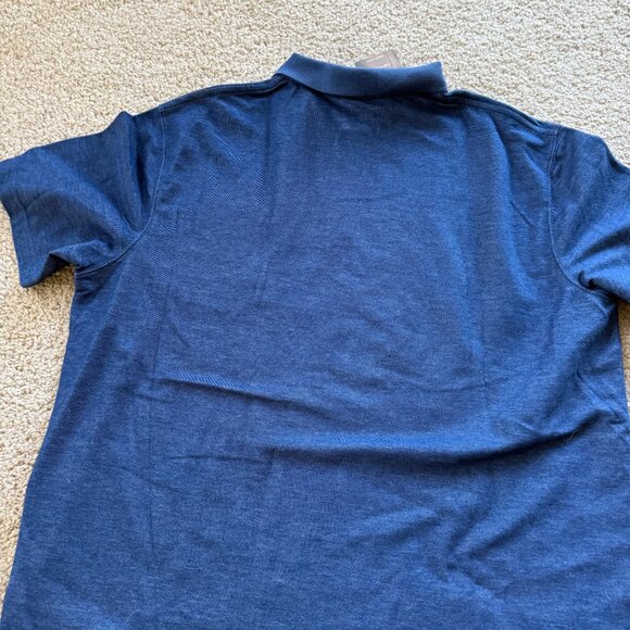 Mens CARHARTT POLO shirt NEW w/tags XL Regular Short Sleeve BLUE - Picture 5 of 7